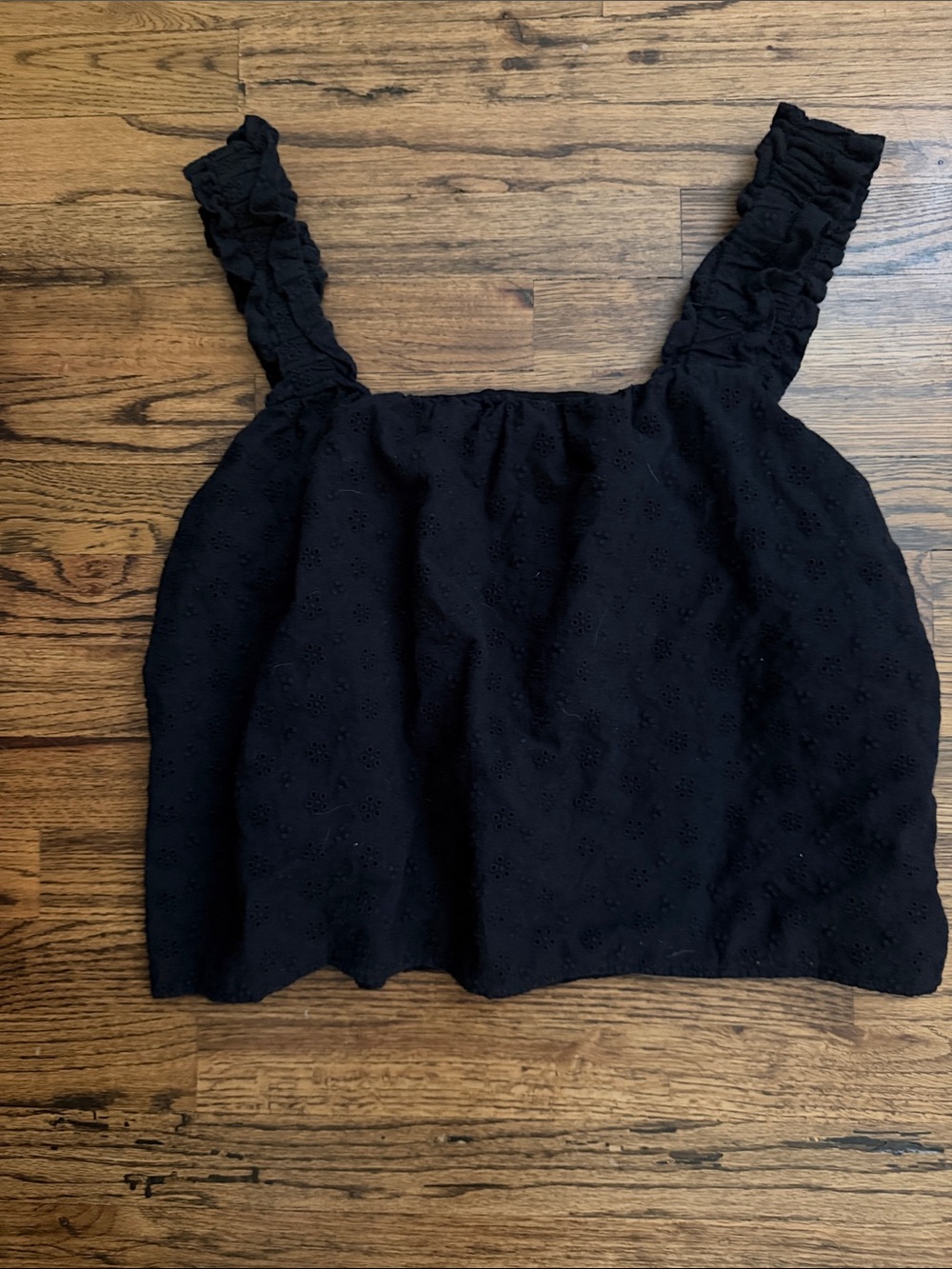 Lush eyelet top